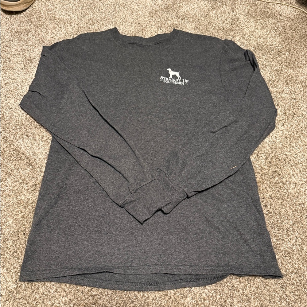 Source Unknown Charcoal Long Sleeve Shirt